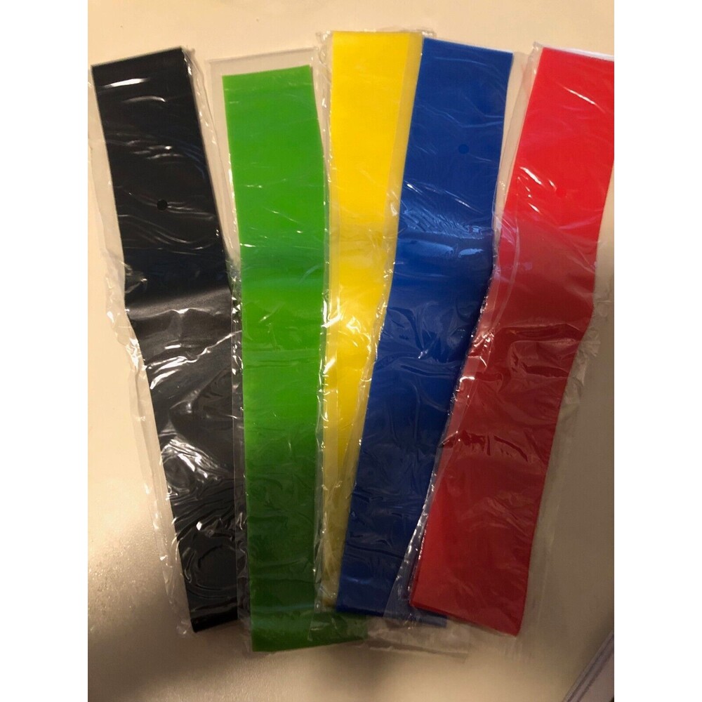Resistance Loop Bands Strength Fitness Exercise Yoga Workout Pull Up Set 5 piece